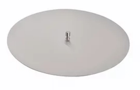 21" Round Stainless Steel Burner Cover